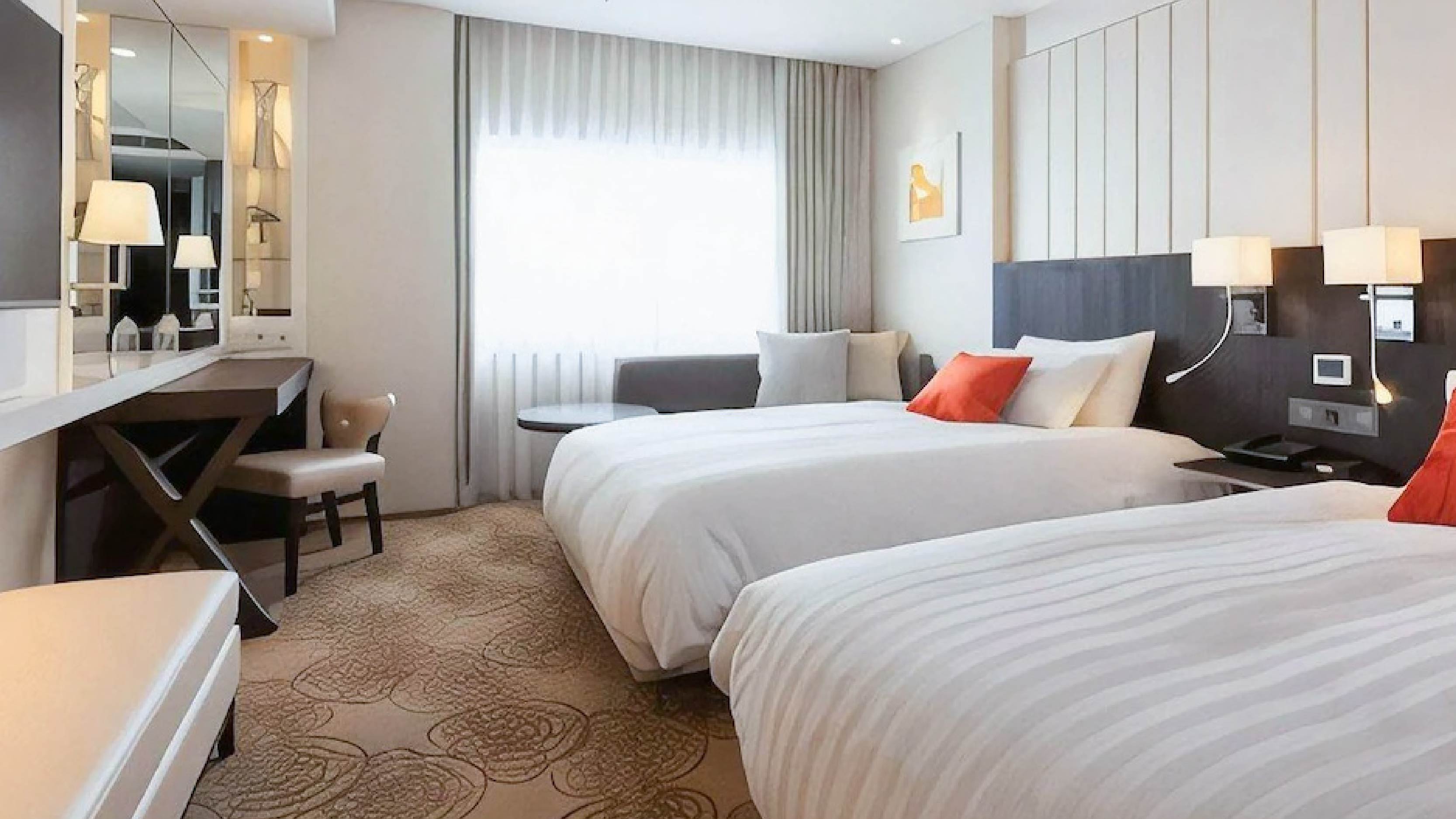 Hotel Whistlelark Jeju 客房空間